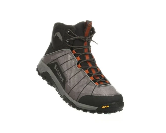 Ultralight Simms Flyweight Wading Boots Vibram Sole - Image 2