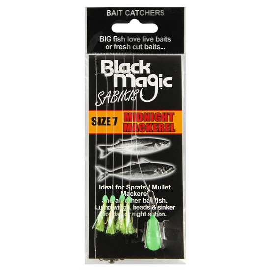 Black Magic Sabiki Bait Catcher - Midnight