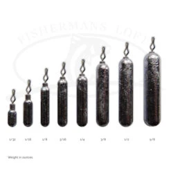 Canal Slip Drop-shot Sinkers (pack Of 5)