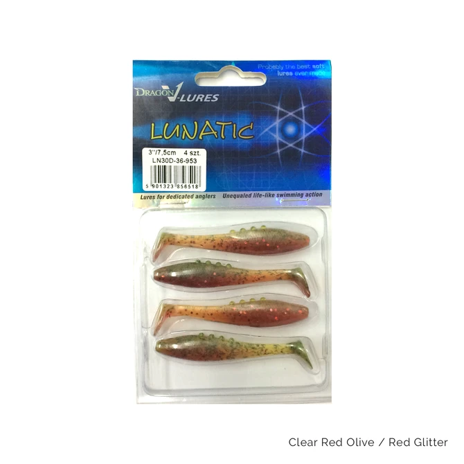 Dragon V-Lures Lunatic 3" (4 Pack) Softbait - Image 2