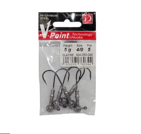 Dragon V-Point Jig Heads (x6 Mixed Pack) - Image 2