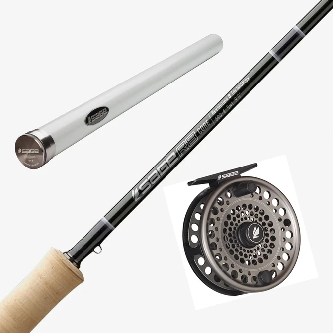 Sage R8 Core Fly Rod + Sage Trout Series Reel Outfit